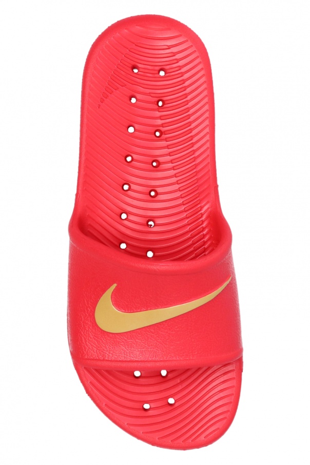 Nike kawa shower slide hot sale red